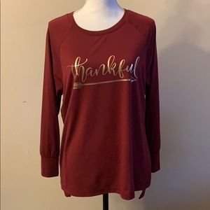 4/$30 NWOT Thankful Shirt